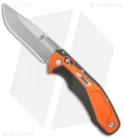 Gerber Randy Newberg DTS Pivot Lock Knife Gray/Orange Rubber (3.8" SW) -Avokelavavat Sales Store Gerber Randy Newberg DTS Gray Orange Rubber 30 001761 BHQ 105530 jr knife 1