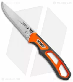 Gerber Randy Newberg EBS Fixed Blade Knife Gray/Orange Rubber (Satin) -Avokelavavat Sales Store Gerber Randy Newberg EBS Gray Orange Rubber 30 001762 BHQ 105529 jr blade 3