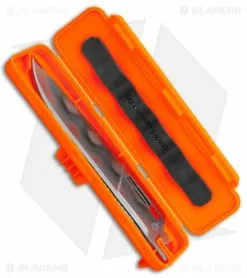 Gerber Randy Newberg EBS Fixed Blade Knife Gray/Orange Rubber (Satin) -Avokelavavat Sales Store Gerber Randy Newberg EBS Gray Orange Rubber 30 001762 BHQ 105529 jr case