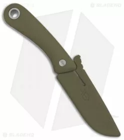 Gerber Spine Fixed Blade Knife Sage Green (3.75 Stonewash) 30-001497 -Avokelavavat Sales Store Gerber Spine Sage Green SW BHQ 81307 er sheath