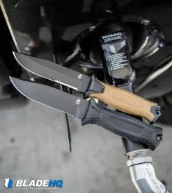 Gerber StrongArm Fixed Blade Knife Black (4.8" Black) 30-001038 -Avokelavavat Sales Store Gerber StrongArm Fixed Blade Knife Black Black 30 001038 BHQ 27042 kp gas web 1