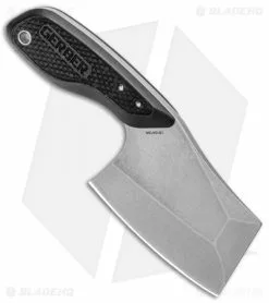 Gerber Tri-Tip Mini Cleaver Fixed Blade Knife Black Al (2" Black) 7 Gerber Tri-Tip Mini Cleaver Fixed Blade Knife Black Al (2" Black) -Avokelavavat Sales Store Gerber Tri Tip Mini Cleaver Black SW 30 001693 BHQ 94219 jr spine