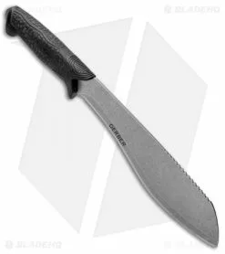 Gerber Versafix 14" Machete Fixed Blade Knife Black (9" Stonewash) 31-003473 -Avokelavavat Sales Store Gerber Versafix 14in Machete Black SW 31 003473 BHQ 94218 jr spine