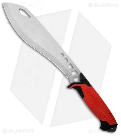 Gerber Versafix Pro 14" Machete Fixed Blade Knife Red (9" Satin) 31-003469 3 Gerber Versafix Pro 14" Machete Fixed Blade Knife Red (9" Satin) 31-003469