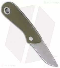 Gerber Vertebrae Fixed Blade Knife Sage Green (2.4" Stonewash) 30-001500 7 Gerber Vertebrae Fixed Blade Knife Sage Green (2.4" Stonewash) 30-001500 -Avokelavavat Sales Store Gerber Vertabrae Sage Green SW BHQ 81309 er side