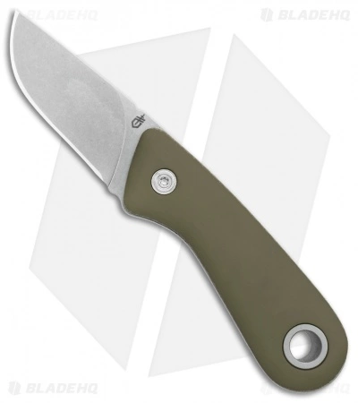 Gerber Vertebrae Fixed Blade Knife Sage Green (2.4" Stonewash) 30-001500 3 Gerber Vertebrae Fixed Blade Knife Sage Green (2.4" Stonewash) 30-001500