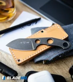 GiantMouse Vox/Anso GMF1-P 4mm Fixed Blade Knife (2.6" Stonewash PVD N690) -Avokelavavat Sales Store GiantMouse Vox Anso GMF1 P 4mm Fixed Blade Knife Stonewash PVD BHQ 111737 kp desk web