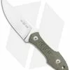 GiantMouse Vox/Anso GMF3 Green Micarta Fixed Blade Knife (3.25" Satin)