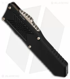 Guardian Tactical GTX-025 OTF Auto Knife Reese Weiland Black (2.5" Bronze) -Avokelavavat Sales Store Guardian Tactical GTX 025 AK Reese Weiland BLK 2in Bronze Compoound BHQ 175967 td spine