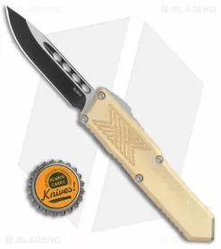 Guardian Tactical GTX-025 OTF Automatic Knife Bronze (2.5" Two Tone) -Avokelavavat Sales Store Guardian Tactical GTX 025 OTF Brass Black TT Auto Black BHQ 141912 jr bottlecap