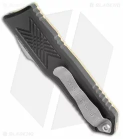 Guardian Tactical GTX-025 OTF Automatic Knife Bronze (2.5" SW) -Avokelavavat Sales Store Guardian Tactical GTX 025 OTF Brass Black TT Auto SW BHQ 141913 jr side