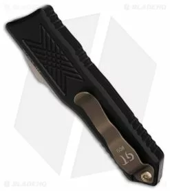 Guardian Tactical GTX-025 OTF Reese Weiland Black Automatic Knife (2.5" Bronze) -Avokelavavat Sales Store Guardian Tactical GTX 025 OTF Reese Weiland Black AK 2in Bronze BHQ 141910 td side