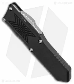 Guardian Tactical GTX-025 OTF Automatic Knife (2.5" Stonewash) -Avokelavavat Sales Store Guardian Tactical GTX 025 S E OTF Automatic Knife 12 3511 2.5in SW 12 3511 BHQ 113487 LS Spine