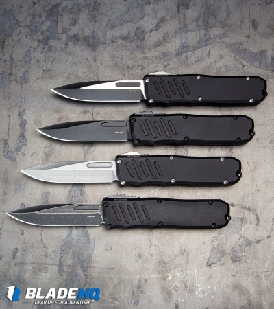 Guardian Tactical RECON-035 D/A OTF Automatic Knife (3.3" Black SW) 93611 7 Guardian Tactical RECON-035 D/A OTF Automatic Knife (3.3" Black SW) 93611 - Image 5