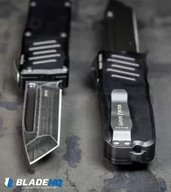 Guardian Tactical RECON-035 Tanto D/A OTF Automatic Knife (3.3" Stonewash) 11 Guardian Tactical RECON-035 Tanto D/A OTF Automatic Knife (3.3" Stonewash) -Avokelavavat Sales Store Guardian Tactical RECON 035 D A OTF Automatic Tanto Knife Black BHQ89828 kp steel web 2