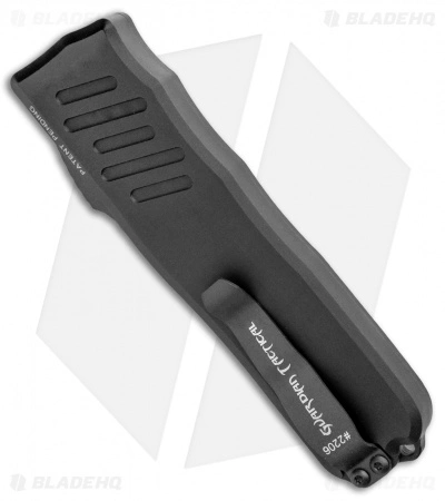 Guardian Tactical RECON-035 D/A Dagger OTF Auto Knife Black Al (3.3" Blk Serr) 5 Guardian Tactical RECON-035 D/A Dagger OTF Auto Knife Black Al (3.3" Blk Serr) - Image 3