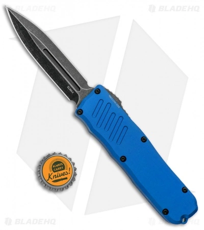 Guardian Tactical RECON-035 D/A Dagger OTF Automatic Knife Blue (3.3" Dark SW) 6 Guardian Tactical RECON-035 D/A Dagger OTF Automatic Knife Blue (3.3" Dark SW) - Image 4