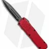 Guardian Tactical RECON-035 D/A Dagger OTF Automatic Knife Red (3.3" Dark SW)