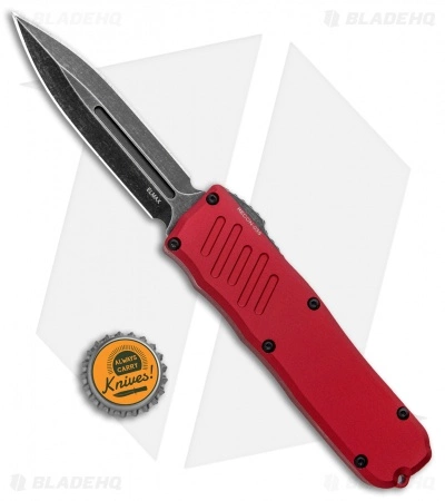 Guardian Tactical RECON-035 D/A Dagger OTF Automatic Knife Red (3.3" Dark SW) 6 Guardian Tactical RECON-035 D/A Dagger OTF Automatic Knife Red (3.3" Dark SW) - Image 4