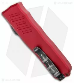 Guardian Tactical RECON-035 D/A Dagger OTF Automatic Knfe Red (3.3" DSW Serr) -Avokelavavat Sales Store Guardian Tactical RECON 035 DA Dagger OTF Auto Red Dark SW Serr 94632 BHQ 95926 jr side