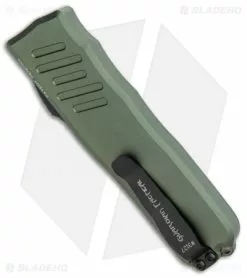 Guardian Tactical RECON-035 D/A Dagger OTF Auto OD (3.3" Black Tactical Serr) -Avokelavavat Sales Store Guardian Tactical RECON 035 DA Dagger OTF OD Black Serr BHQ 95937 jr side