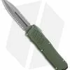 Guardian Tactical RECON-035 D/A Dagger OTF Auto OD (3.3" Stonewash Serr) -Avokelavavat Sales Store Guardian Tactical RECON 035 DA Dagger OTF OD SW Serr BHQ 95941 jr