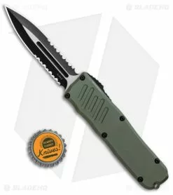 Guardian Tactical RECON-035 D/A Dagger OTF Auto OD (3.3" Two-Tone Ser) -Avokelavavat Sales Store Guardian Tactical RECON 035 DA Dagger OTF OD TT Serr BHQ 95939 jr bottlecap