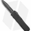 Guardian Tactical RECON-035 D/A OTF Auto Knife Black Al (3.3" Black SW Serr)