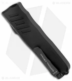 Guardian Tactical RECON-035 Tanto OTF Automatic Knife Black (3.3" Black Serr) 8 Guardian Tactical RECON-035 Tanto OTF Automatic Knife Black (3.3" Black Serr) -Avokelavavat Sales Store Guardian Tactical RECON 035 DA OTF Auto Black Tanto Black Serr BHQ 94416 jr side