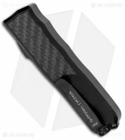 Guardian Tactical RECON-035 D/A OTF Automatic Knife CF Inlay (3.3" Black Serr) 8 Guardian Tactical RECON-035 D/A OTF Automatic Knife CF Inlay (3.3" Black Serr) -Avokelavavat Sales Store Guardian Tactical RECON 035 DA OTF Auto CF Inlay Black Serr BHQ 104723 jr side