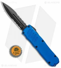 Guardian Tactical RECON-035 D/A Dagger OTF Auto Blue (3.3" Black Tactical Serr) -Avokelavavat Sales Store Guardian Tactical RECON 035 DA OTF Auto Dagger Blue Black Tactical Serr BHQ 95936 jr bottlecap