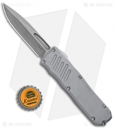 Guardian Tactical RECON-035 D/A OTF Automatic Knife Gray (3.3" Stonewashed) 6 Guardian Tactical RECON-035 D/A OTF Automatic Knife Gray (3.3" Stonewashed) - Image 4