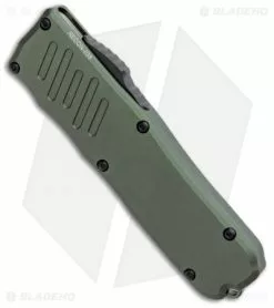 Guardian Tactical RECON-035 D/A OTF Automatic Knife OD Green (3.3" Black) 98111 -Avokelavavat Sales Store Guardian Tactical RECON 035 DA OTF Auto OD Green Black 98111 BHQ 91321 jr spine