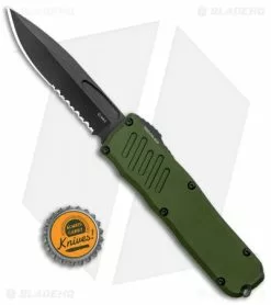 Guardian Tactical RECON-035 Drop Point OTF Auto Knife OD Green (3.3" Black Serr) 9 Guardian Tactical RECON-035 Drop Point OTF Auto Knife OD Green (3.3" Black Serr) -Avokelavavat Sales Store Guardian Tactical RECON 035 DA OTF Auto OD Green Black Serr BHQ 91327 jr bottlecap