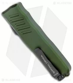Guardian Tactical RECON-035 Drop Point OTF Auto Knife OD Green (3.3" Black Serr) 8 Guardian Tactical RECON-035 Drop Point OTF Auto Knife OD Green (3.3" Black Serr) -Avokelavavat Sales Store Guardian Tactical RECON 035 DA OTF Auto OD Green Black Serr BHQ 91327 jr side