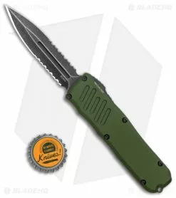 Guardian Tactical RECON-035 Dagger OTF Auto Knife OD Green (3.3" Dark SW Serr) -Avokelavavat Sales Store Guardian Tactical RECON 035 DA OTF Auto OD Green Dagger Dark SW Serr BHQ 95943 jr bottlecap