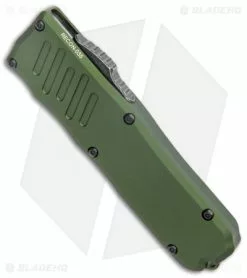 Guardian Tactical RECON-035 Dagger OTF Auto Knife OD Green (3.3" Dark SW Serr) -Avokelavavat Sales Store Guardian Tactical RECON 035 DA OTF Auto OD Green Dagger Dark SW Serr BHQ 95943 jr spine