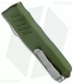 Guardian Tactical RECON-035 Tanto OTF Auto Knife OD Green (3.3" BB/SW Serr) -Avokelavavat Sales Store Guardian Tactical RECON 035 DA OTF Auto OD Green SW Serr BHQ 98338 jr side