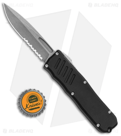 Guardian Tactical RECON-035 D/A OTF Automatic Knife (3.3" Stonewash Serr) 93512 6 Guardian Tactical RECON-035 D/A OTF Automatic Knife (3.3" Stonewash Serr) 93512 - Image 4
