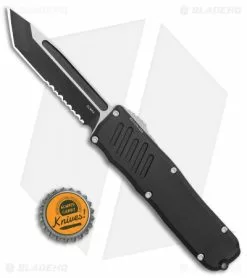 Guardian Tactical RECON-035 Tanto OTF Automatic Knife Black (3.3" Two Tone Serr) -Avokelavavat Sales Store Guardian Tactical RECON 035 DA OTF Auto Tanto TT Serr BHQ 95263 jr bottlecap