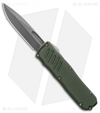 Guardian Tactical RECON-035 D/A OTF Automatic Knife OD Green (3.3" SW) 98511 3 Guardian Tactical RECON-035 D/A OTF Automatic Knife OD Green (3.3" SW) 98511