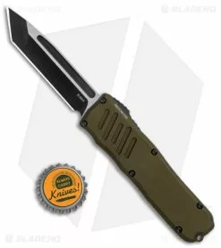 Guardian Tactical RECON-035 Tanto OTF Automatic Knife OD Green (3.3" Two-Tone) -Avokelavavat Sales Store Guardian Tactical RECON 035 Tanto DA Auto OD Green Black TT BHQ 95256 jr bottlecap 2