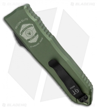 Guardian Tactical RECON-ELITE OTF Auto Knife Tanto OD Green (4.0 Two Tone) 5 Guardian Tactical RECON-ELITE OTF Auto Knife Tanto OD Green (4.0 Two Tone) - Image 3