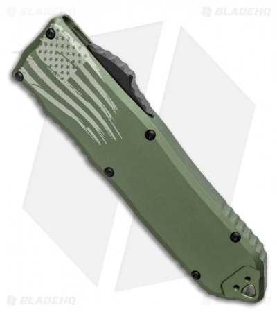Guardian Tactical RECON-ELITE OTF Auto Knife Tanto OD Green (4.0 Two Tone) 4 Guardian Tactical RECON-ELITE OTF Auto Knife Tanto OD Green (4.0 Two Tone) - Image 2
