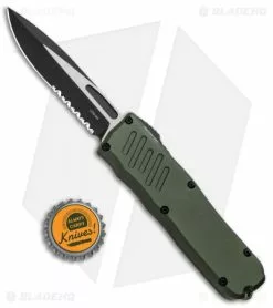 Guardian Tactical RECON-035 D/A OTF Automatic Knife OD Green (3.3"Two-Tone Serr) -Avokelavavat Sales Store Guardian Tactical Recon 035 DA OTF Auto OD Green TT Serr 98212 BHQ 91588 jr bottlecap