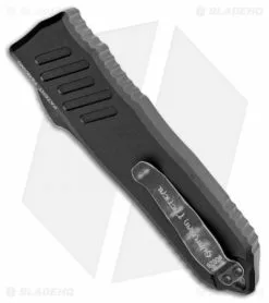 Guardian Tactical RECON-040 OTF Auto Knife Drop Point (3.75 Dark SW Serrated) -Avokelavavat Sales Store Guardian Tactical Recon 040 Dark SW Serr BHQ 100976 jr side