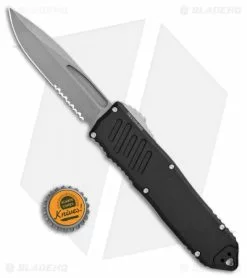 Guardian Tactical RECON-040 OTF Auto Knife Drop Point (3.75" Stonewash Serr) -Avokelavavat Sales Store Guardian Tactical Recon 040 SW Serr BHQ 100974 jr bottlecap