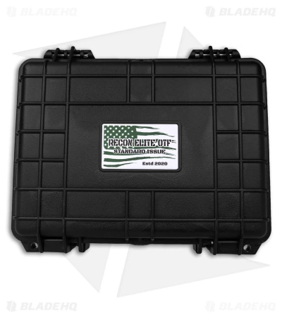 Guardian Tactical RECON-ELITE OTF Auto Knife Tanto (4.0 Two Tone Black Serr) 10 Guardian Tactical RECON-ELITE OTF Auto Knife Tanto (4.0 Two Tone Black Serr) - Image 8