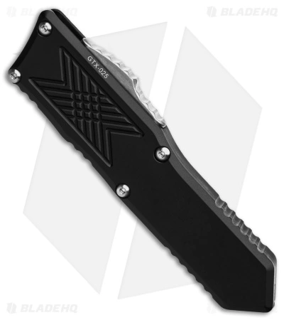 Guardian Tactical GTX-025 OTF Auto Knife Reese Weiland Black (2.5" Satin) 4 Guardian Tactical GTX-025 OTF Auto Knife Reese Weiland Black (2.5" Satin) - Image 2