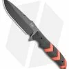 HK Fray Fixed Blade Knife Black/Red Rubber Clip Point (4.25" Black) 55252 1 HK Fray Fixed Blade Knife Black/Red Rubber Clip Point (4.25" Black) 55252 -Avokelavavat Sales Store HK Fray Fixed Blade Knife BlackRed OverMolded WParacord 4.25 Black 55252 BHQ 118417 LS